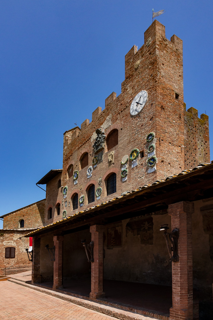 Certaldo, Veduta di Palazzo Pretorio.