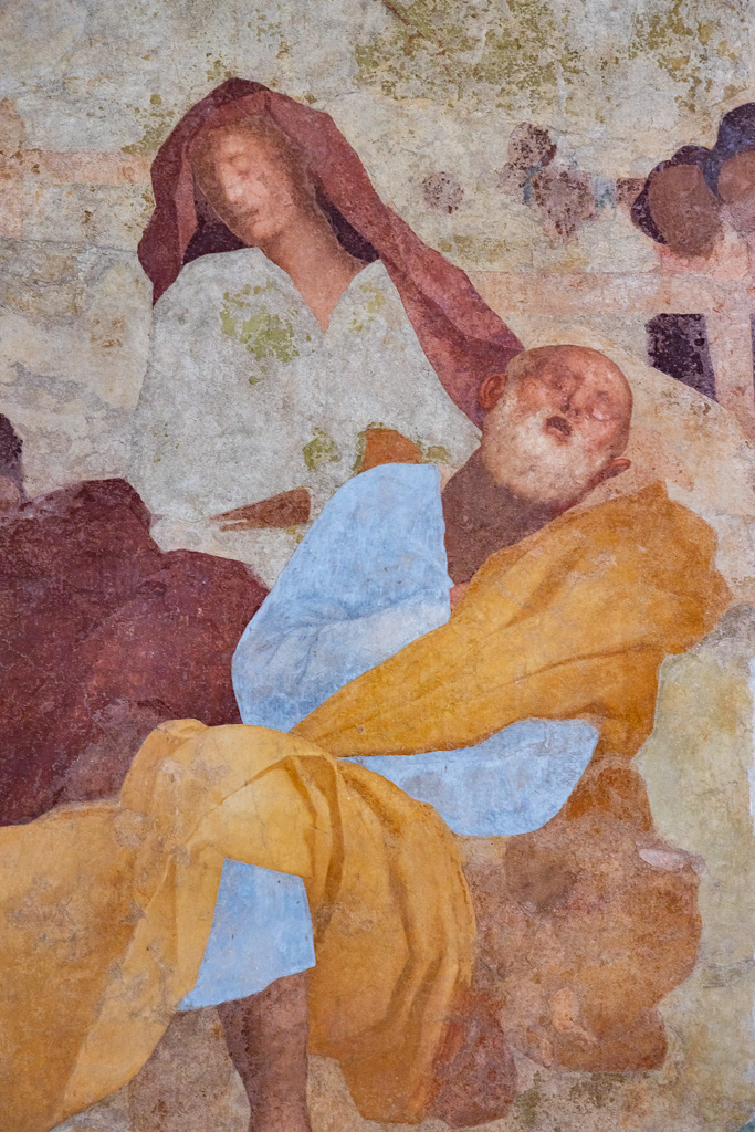 Certosa di Firenze, Deposizione dalla croce, affresco staccato  di Pontormo, databile al 1523-1525 circa.